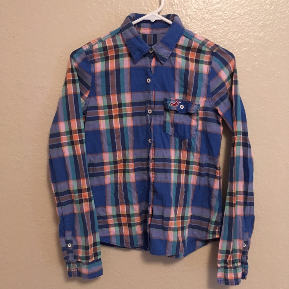 🌊 HOLLISTER FLANNEL LONG SLEEVE🌊